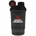 <b>Sport Armour Shaker 300+150ml black</b>
